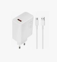 СЗУ комплект Xiaomi Power 67W Power Adapter Suit&Type-C data Cale (Качество AAA) белый, в коробке