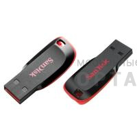Флешка USB 16 Гб SanDisk  Cruzer Blade  чёрный