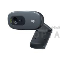 Веб-камера Logitech HD Webcam C270 черный USB2.0 с микрофоном (960-000999) Веб-камера Logitech HD Webcam C270 черный USB2.0 с микрофоном (960-000999)