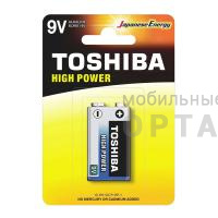 Батарейка крона, TOSHIBA 6LR61 1BL 1/card