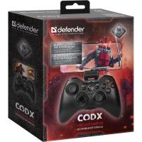 Беспроводной геймпад DEFENDER CodX USB,Bluetooth,Android,Li-Ion (1/24)