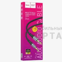 Aux-кабель Hoco Premium UPA26, чёрный