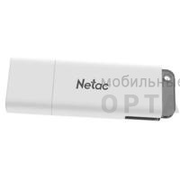 Флешка USB 8GB  Netac  U185  белый с LED индикатором Флешка USB 8GB  Netac  U185  белый с LED индикатором